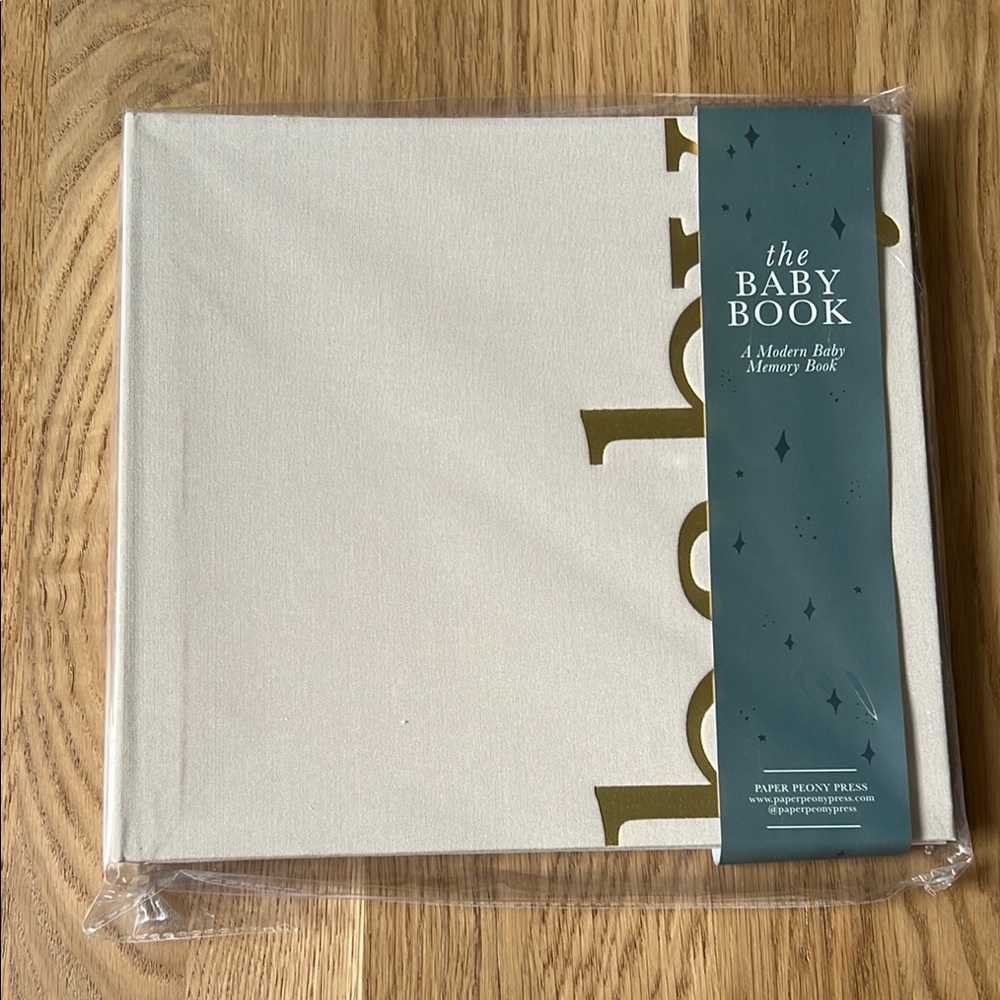 Cream Baby Book